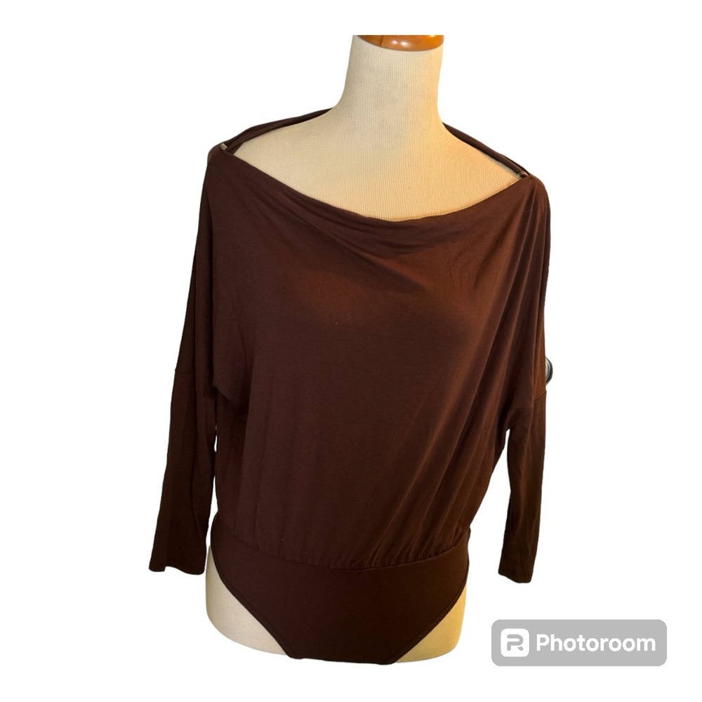 Fashion Nova brown bodysuit